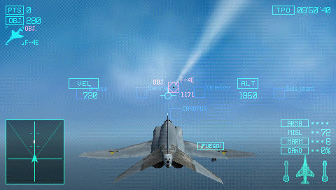 Ace Combat X2: Joint Assault screenshot 2 for PSP